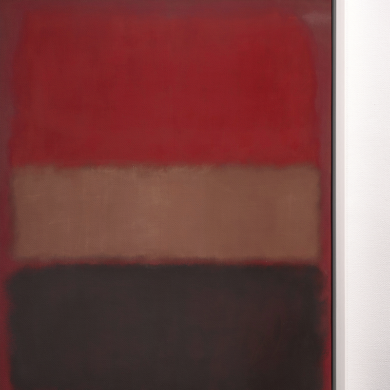 美国抽象艺术家Mark Rothko 罗斯科 创意竖版装饰画客厅挂画壁画 - 图0