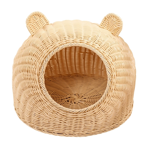 Гнездо для ротанга Cat Four Seasons GM можно промыть полузлокованным домашним кроватью летом, чтобы подготовить собачье гнездо летние прохладные запасы