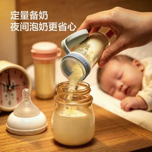 安雅一餐一管奶粉分装盒食品级pp铂金硅胶便携神器外带试管密封 - 图2