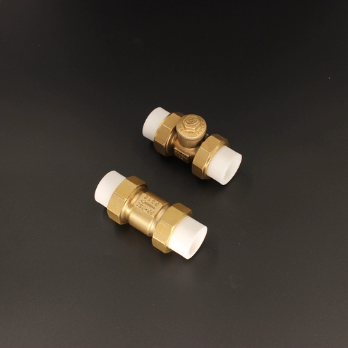 PPR Water Pipe Stop Clap 4 точки, 6 минут, 1 -дюймовый PE Двойной стадильный клапан -стоп -клапан внутри и снаружи водные воды шелковой воды