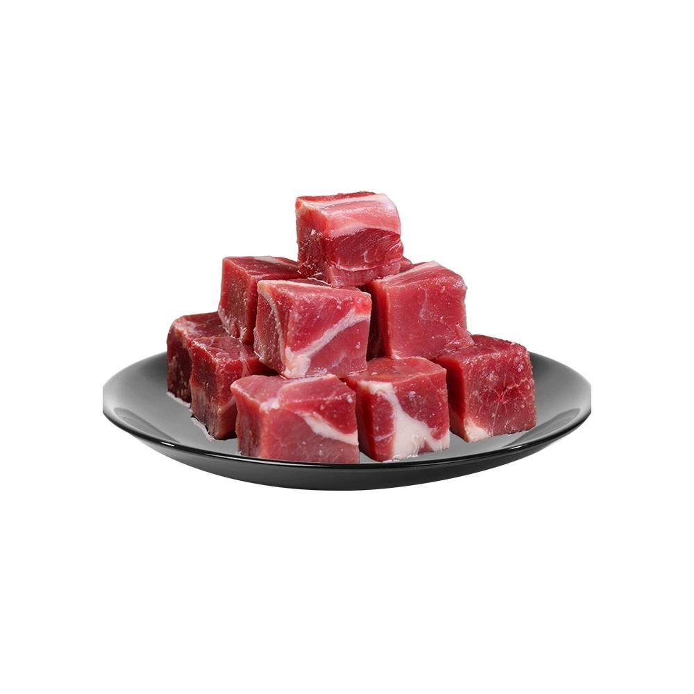 雪花牛肉粒商用2斤家庭原味腌制原切牛腩块0添加纯牛肉澳洲安格斯 - 图3
