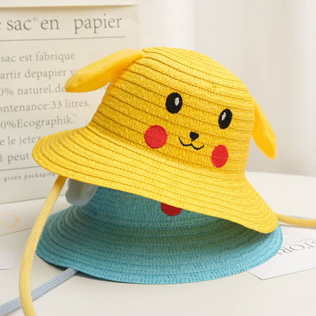 Pikachu hat with moving ears for children