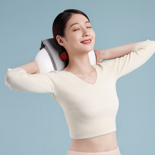 【官方正品】艾益生枕灸仪艾灸加热颈椎熏蒸助睡眠无烟艾灸电热 - 图0