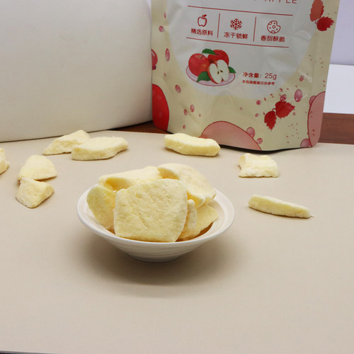 良亩一甜冻干FD苹果脆片非油炸水果干无添加油山东烟台健康零食 - 图1