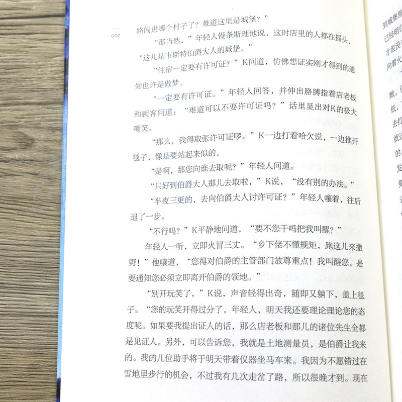 【5元专区】城堡 (奥)弗兰茨·卡夫卡著 现代当代文学文学外国小说书籍 - 图1