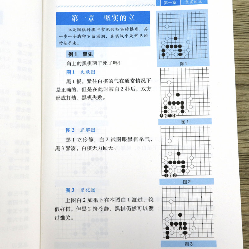 【3折】2册围棋进阶专题训练—实战手筋围棋进阶指南训练布局专项训练速成围棋入门到提*正版书籍-图1