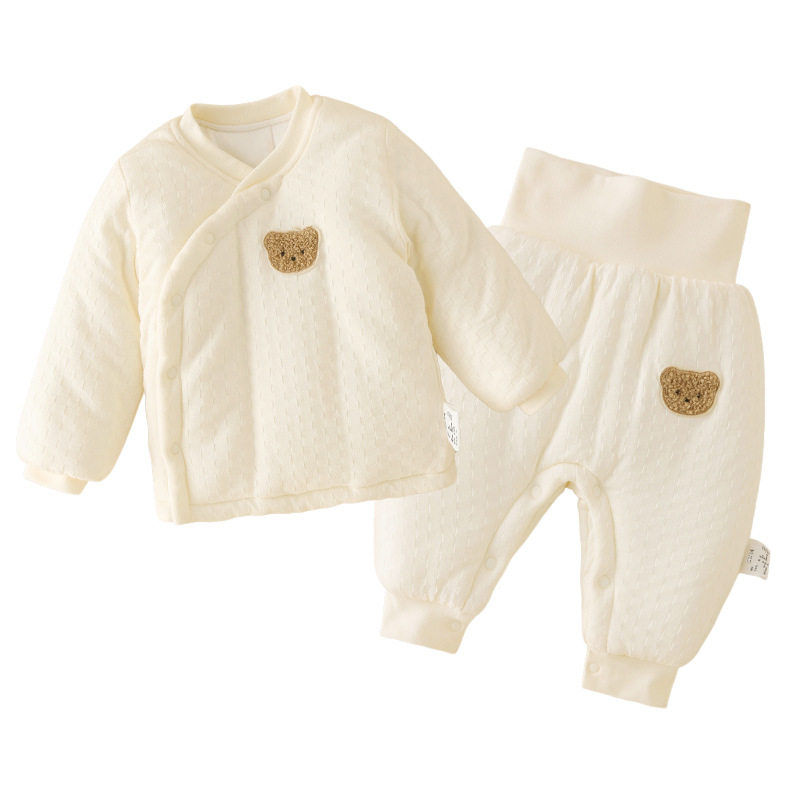 新生儿保暖加厚棉服套装卡通韩系婴儿服一件a类束口,淘宝优惠券,粉丝福利购,淘宝优惠卷