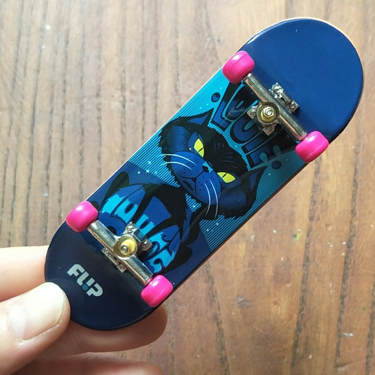 单个新款塑料凹板10x3.2厘米四轮迷你指尖手指滑板青少年玩具包邮 - 图2