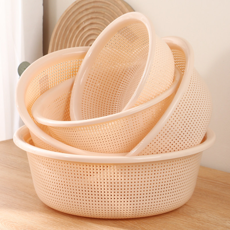 加厚塑料特大号特厚细眼淘米器洗米筛淘米盆酒店饭店沥水洗菜篮,淘宝优惠券,粉丝福利购,淘宝优惠卷