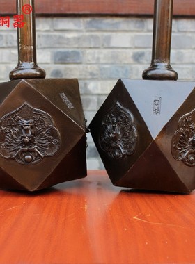 纯铜十八般兵器摆件工艺品