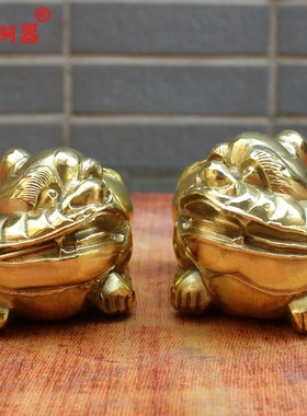 黄铜貔貅摆件皮丘瑞兽开业礼品