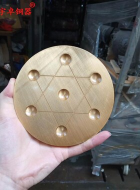 宇卓铜器机加工福字酒瓶挂件