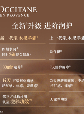 欧舒丹护手霜合集乳木果保湿滋润