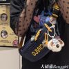 Big Orange Cat Retro Trendy Brand Shoulder Bag Men's Backpack Women