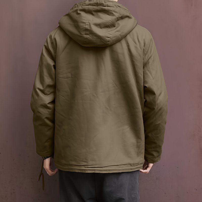 羊羔绒外套男士秋冬季加绒连帽夹克棉服美式复古加厚保暖工装棉衣,淘宝优惠券,粉丝福利购,淘宝优惠卷