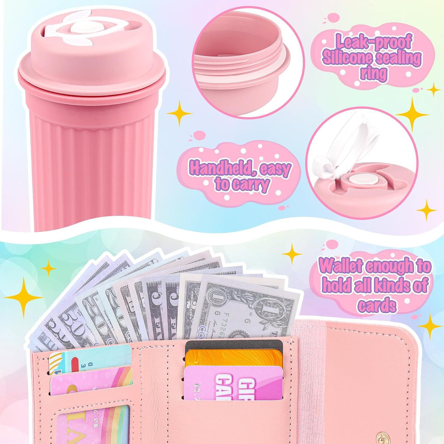 跨境仿真儿童过家家手提包 手表零钱包女孩角色扮演过家家玩具,淘宝优惠券,粉丝福利购,淘宝优惠卷