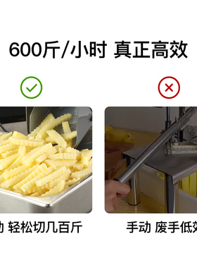 切狼牙土豆土豆切条切片切丝切丁