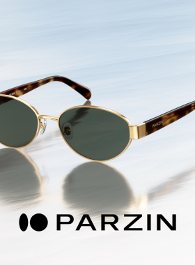 帕森26年新品椭圆小框墨镜老钱风