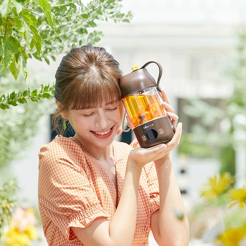 Многофункциональный стеклянный заварочный чайник для домашнего использования, термос, с медвежатами, поддерживает постоянную температуру