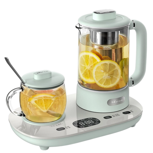 Горшок для здоровья медведя, домашний многофункциональный мини-полностью автоматический офисный маленький электрический чайник с подогревом, цветочный чайник, чайник