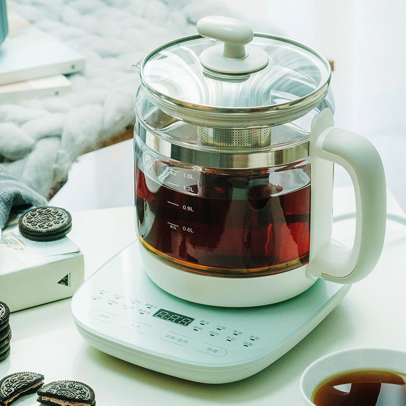 小熊养生壶家用小全自动玻璃多功能电煮茶壶煮茶器电器官方旗舰店 小熊养生壶家用小全自动玻璃多功能电煮茶壶煮茶器电器官方旗舰店