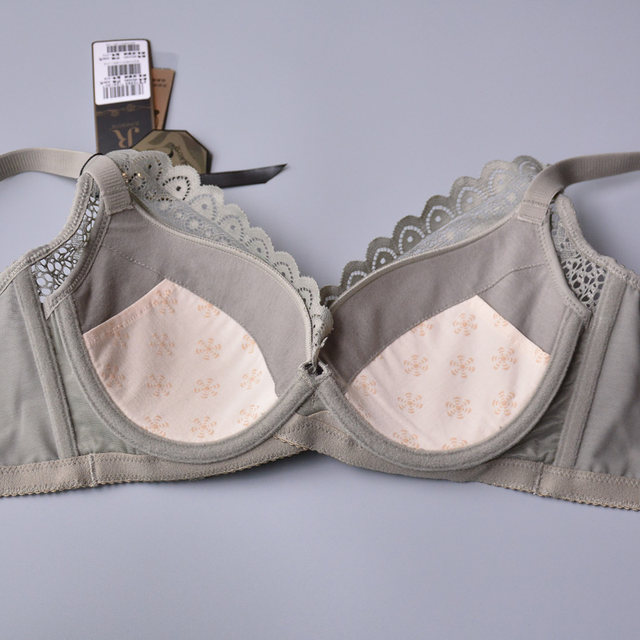 June Rose 620060 genuine bra thin cup side gathering soft steel ring lace anti-sagging adjustable underwear