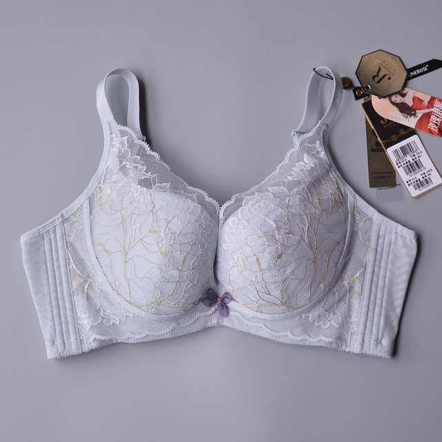 June Rose 6318 bra BC medium thin cup sexy push-up anti-sagging soft steel ring adjustable underwear bra