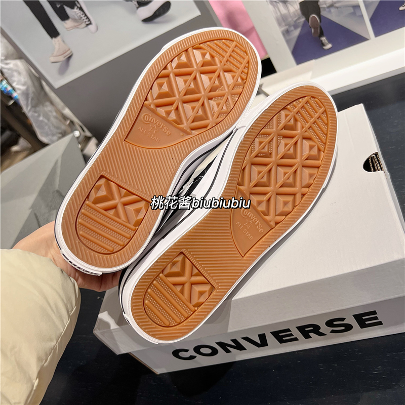 CONVERSE匡威One Star Pro经典黑色男女反毛皮鞋171327C A02948C - 图2