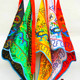 Tianshi Haoli large five dragon flag satin cloth flag complete set