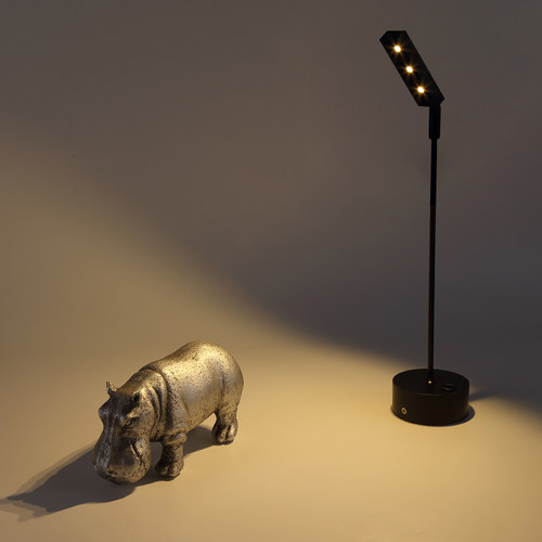 led1w3W柜台射灯展示可充电无线射灯首饰玻璃珠宝立杆展会小射灯 - 图2