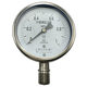All stainless steel corrosion-resistant boiler pressure gauge