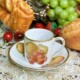 Bavaria Babaria fruit coffee cup and saucer