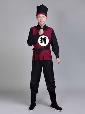 古装御前侍卫明朝服装官兵服装侍卫衙役服装衙门捕头服装捕快服装 - 图0