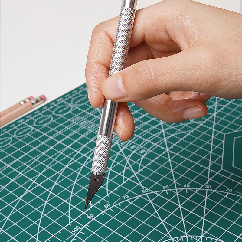 雕刻刀剪纸手工雕刻刀美工刀手账刻纸橡皮纸雕小笔刀雕刻工具套装切割垫板