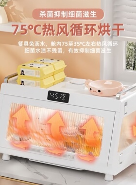 奶瓶杯子消毒柜带烘干一体婴儿宝宝专用紫外线消毒器餐具小型收纳