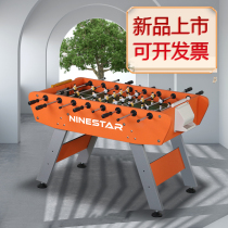 Nine Star Table Football Table Standard Adults 8 Poles Desktop Football Table Indoor Role-down Table Football Machine Adults 8 Poles