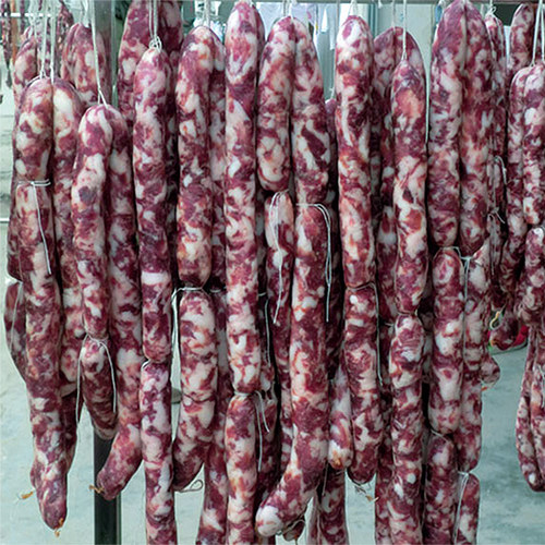 咸味香肠农家正宗纯肉腊肠安徽特产新鲜猪肉制作手工灌肠日晒风干 - 图2