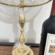 Israel imported souvenir candlestick church pure copper retro large seven-branch gold candlestick does not sell alcohol