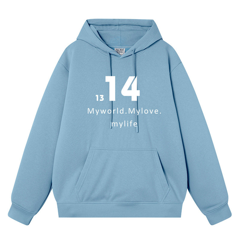 1314一生一世衣服小众高级感衣服男女同款卫衣连帽外套外衣情侣装,淘宝优惠券,粉丝福利购,淘宝优惠卷