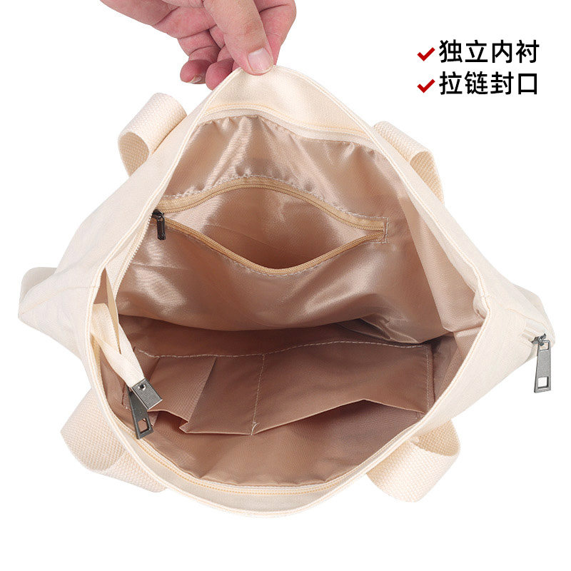 东云绘名单肩手提休闲帆布包世界计划周边学生书包大容量购物袋子,淘宝优惠券,粉丝福利购,淘宝优惠卷