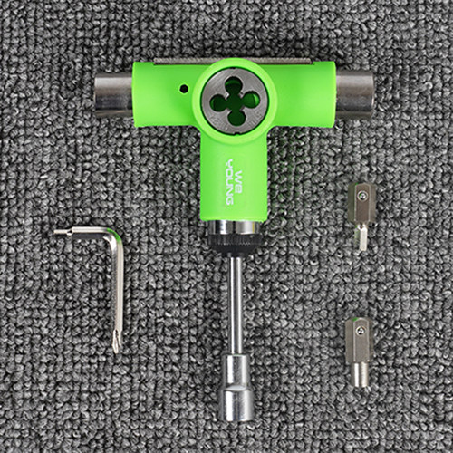 WEYOUNG滑板工具T型扳手Y字组装拆卸长板半自动多功能攻牙器攻丝 - 图2