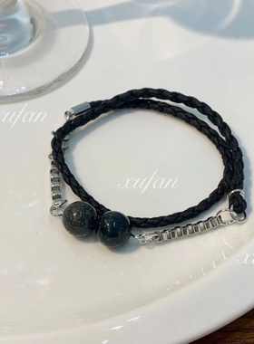 萧逸新卡酣梦同款钛钢手链光与夜之恋周边同人男女手链手饰不掉色