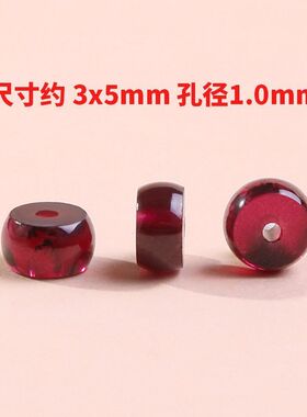 天然石榴石直角隔片散珠隔珠隔珠配件不掉色diy手链手串手串隔片