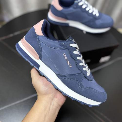 欧洲单外贸男士低帮复古休闲运动鞋真皮反绒皮慢跑鞋减震防滑男鞋 - 图2