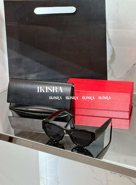 侧面字母猫眼墨镜女太阳镜女