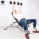 Claire's Gym high-end rubberized dumbbells, home/commercial rubber dumbbells and barbells, professional fitness equipment