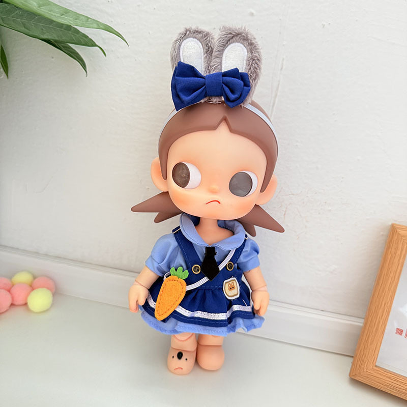 zsiga可动人偶向往之处bjd玩偶娃衣嘎子姐衣服配件胡萝卜兔警官萌,淘宝优惠券,粉丝福利购,淘宝优惠卷