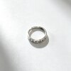 S925 Silver Nanmo Amitabha Buddha Ring 2.2g Solid Full Body Protective Opening Adjustable Men's and Women's Ring