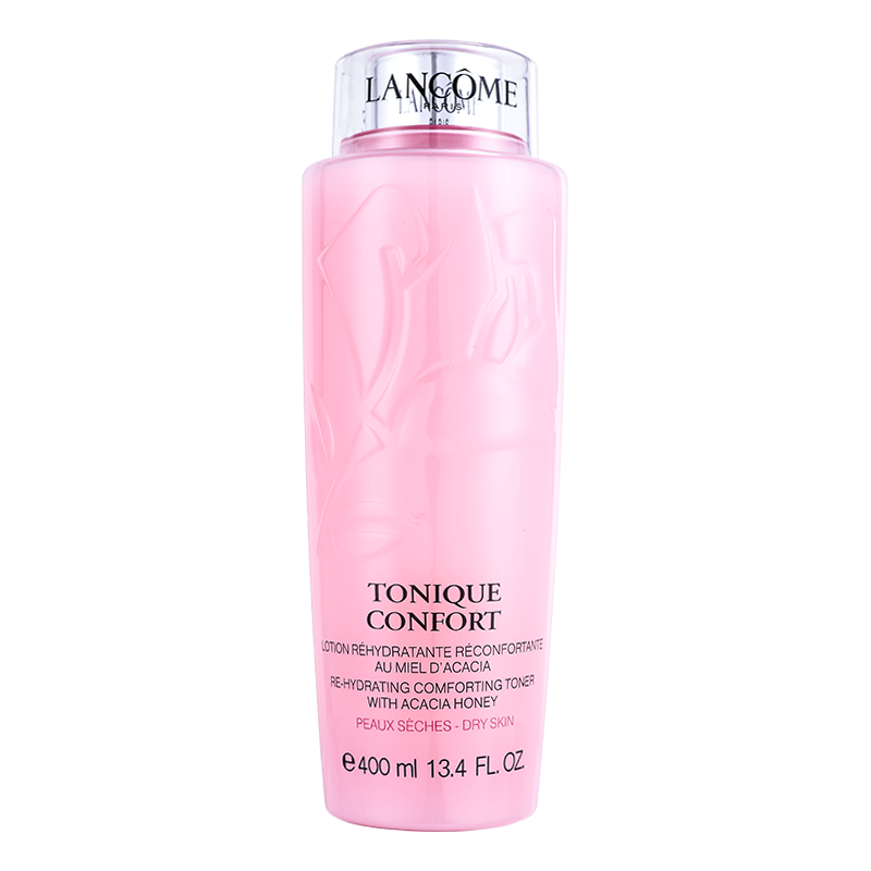 lancome兰蔻粉水400ml湿敷保湿滋润干皮清滢柔肤玫瑰精华露爽肤水