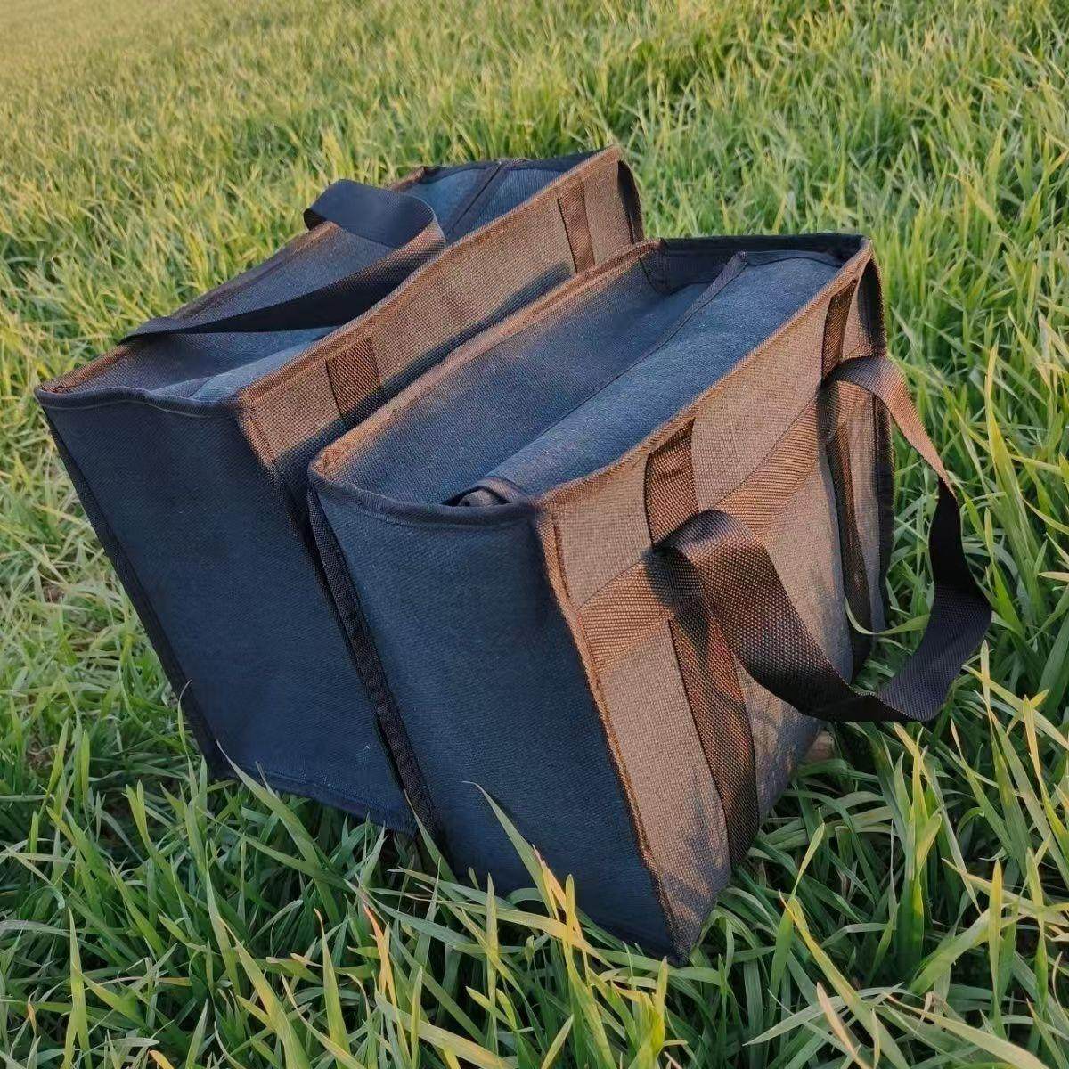 特厚黑色手提收纳包帆布工具包大容量行李包旅行包加厚耐磨手提包,淘宝优惠券,粉丝福利购,淘宝优惠卷